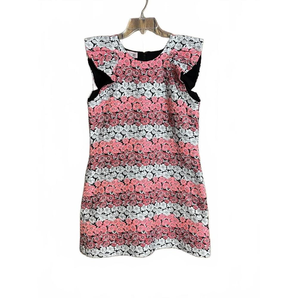 Giamba Orange Flower Fields Shift dress medium